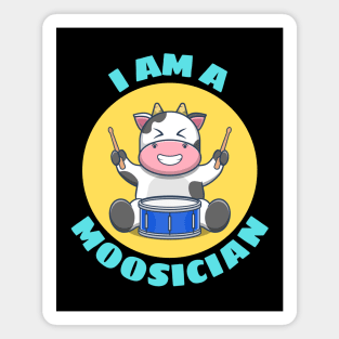 I Am A Moosician | Cow Pun Magnet